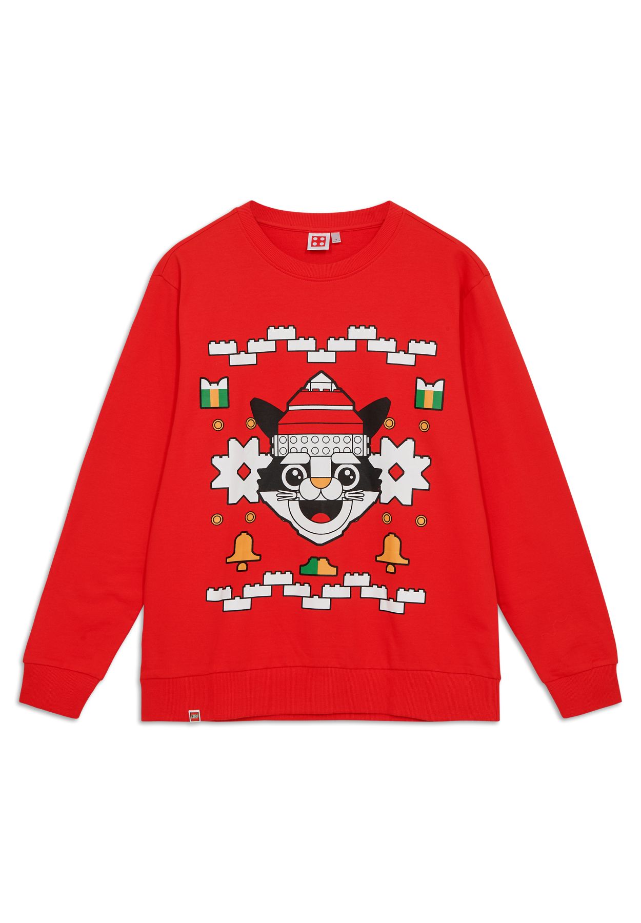 LEGO set 5009962-1 Adults Christmas Sweatshirt - Red - Image 1