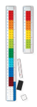 LEGO set 5010100-1 Buildable Ruler with Construction Worker Minifigure - Image 2