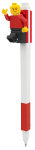 LEGO set 5010104-1 Pen Pal Gel Pen with Minifigure (Red) - Image 2