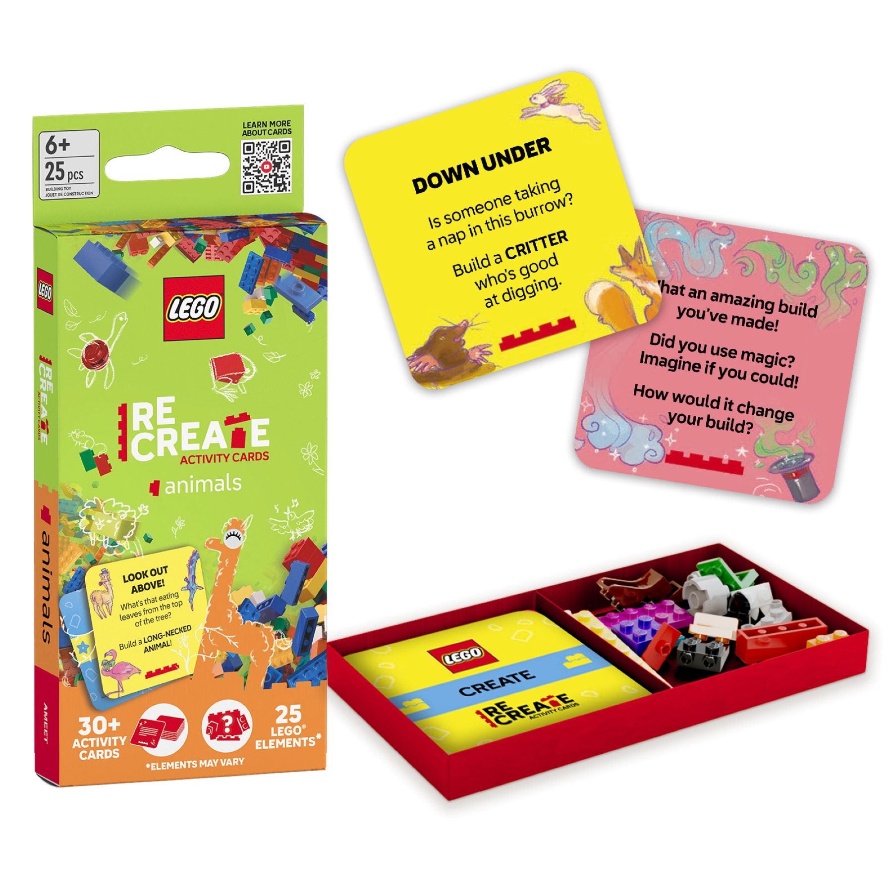 LEGO set 5010356-1 ReBuild Activity Cards: Animals - Image 1