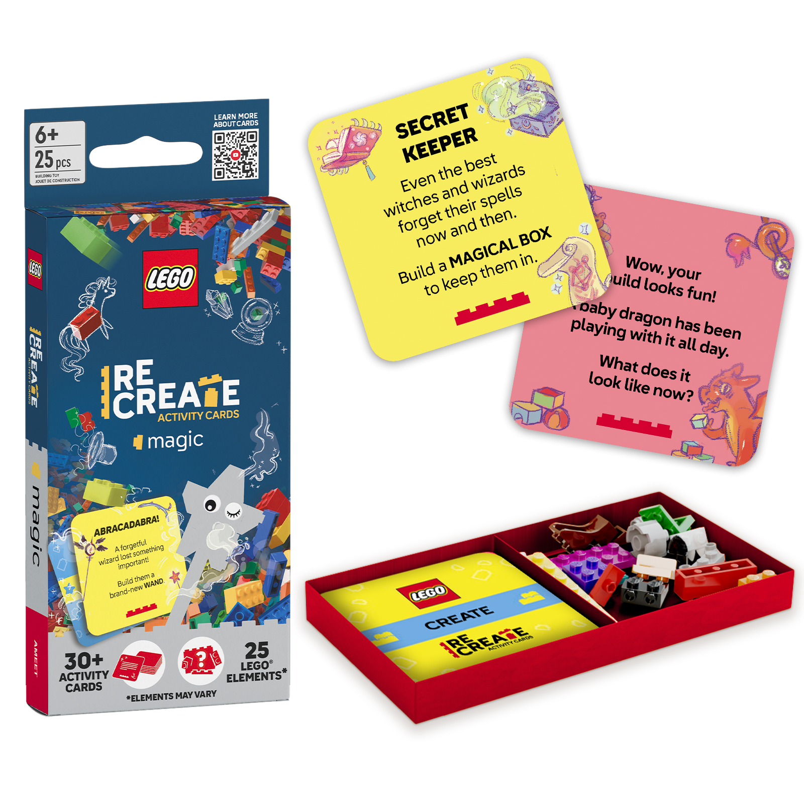 LEGO set 5010357-1 ReBuild Activity Cards: Magic - Image 1