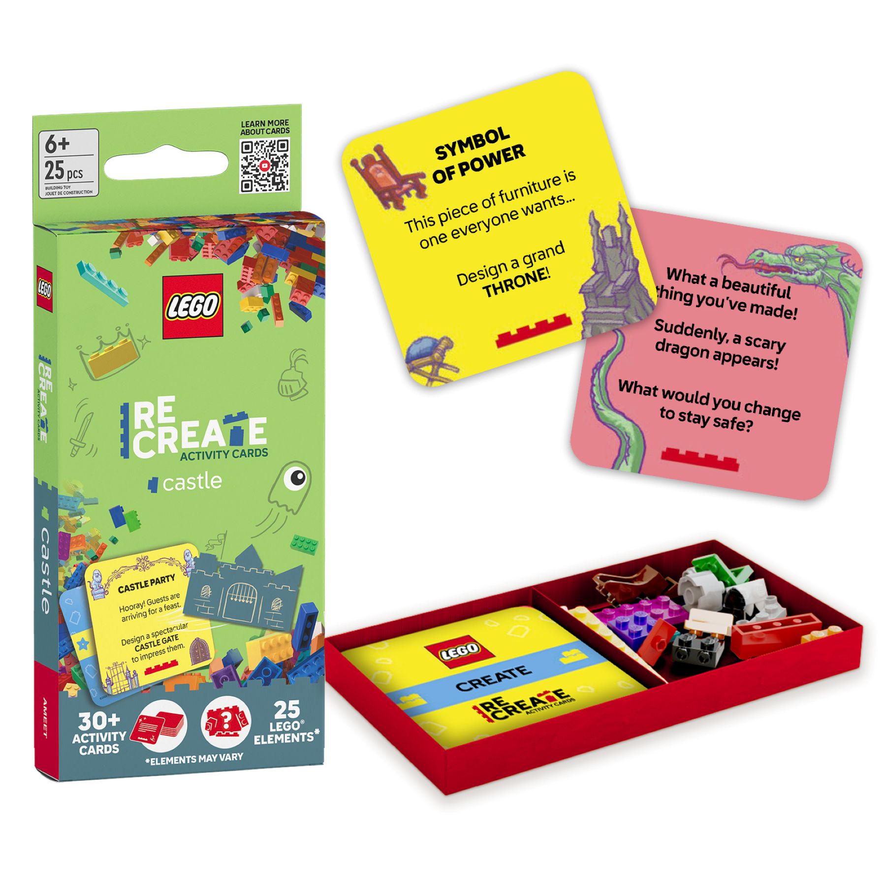 LEGO set 5010358-1 ReCreate Activity Cards: Castle - Image 1