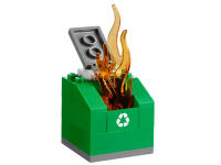 LEGO set 60000-1 Fire Motorcycle - Image 3