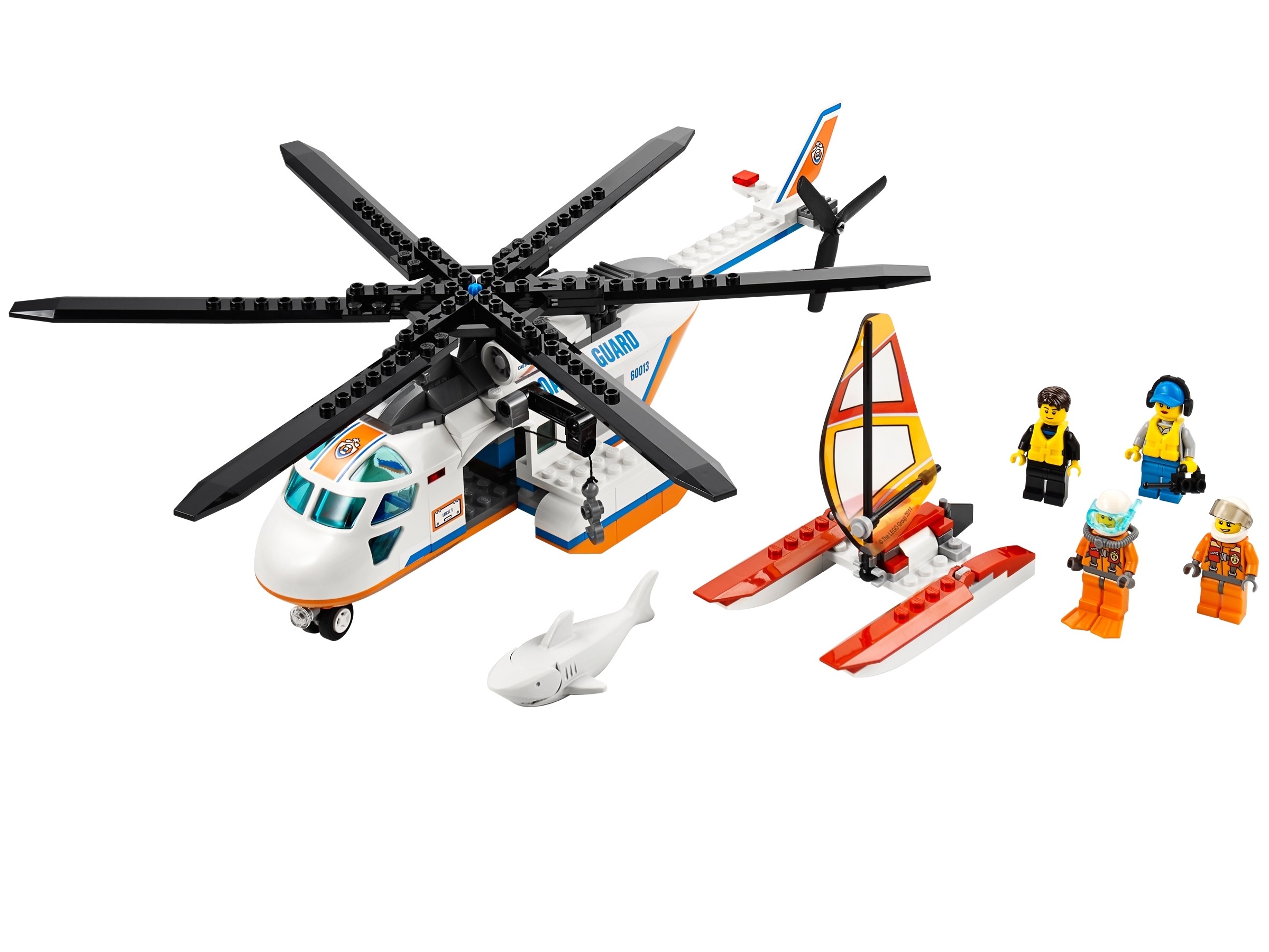 LEGO set 60013-1 Coast Guard Helicopter - Image 1