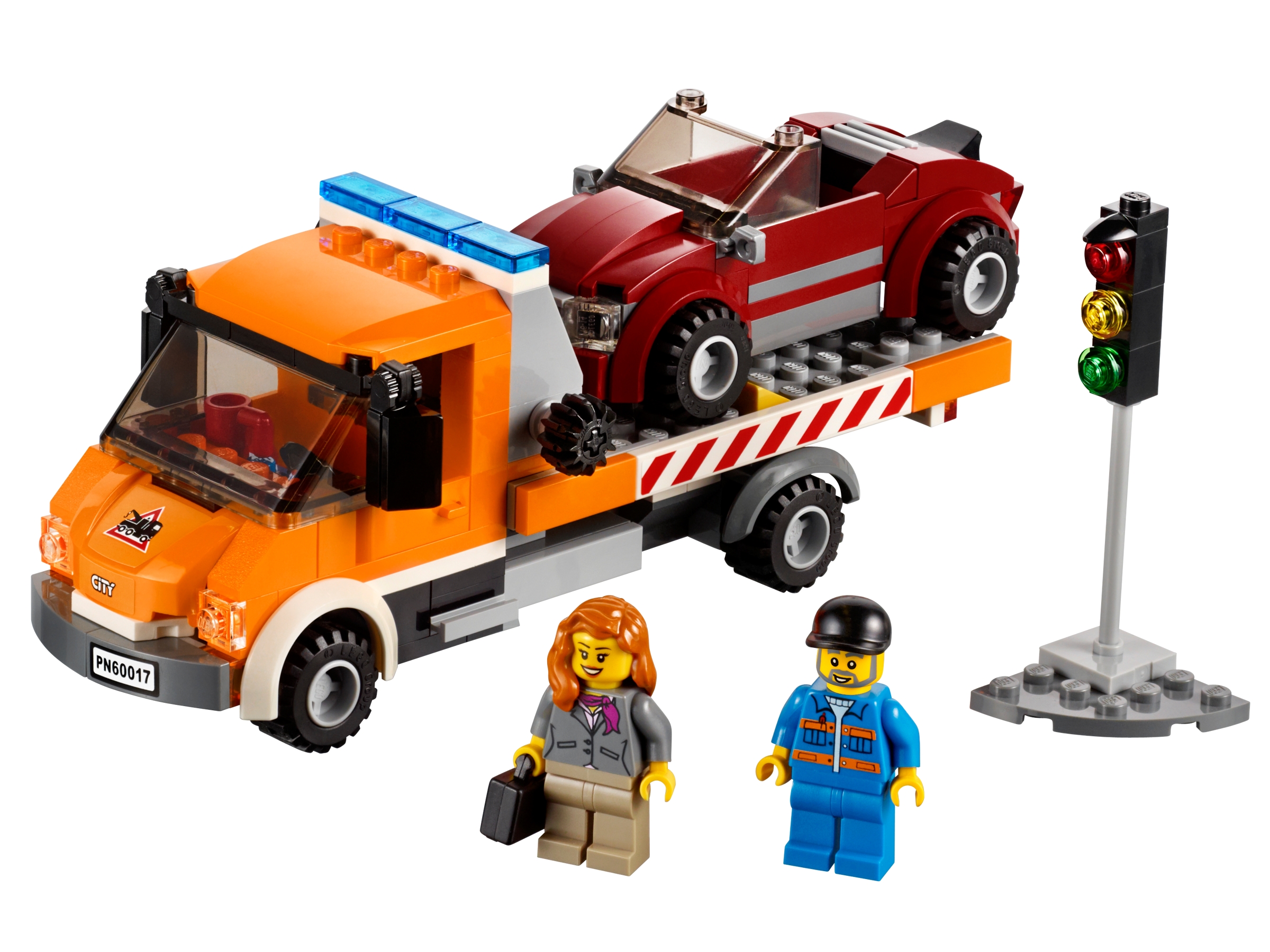 LEGO set 60017-1 Flatbed Truck - Image 1