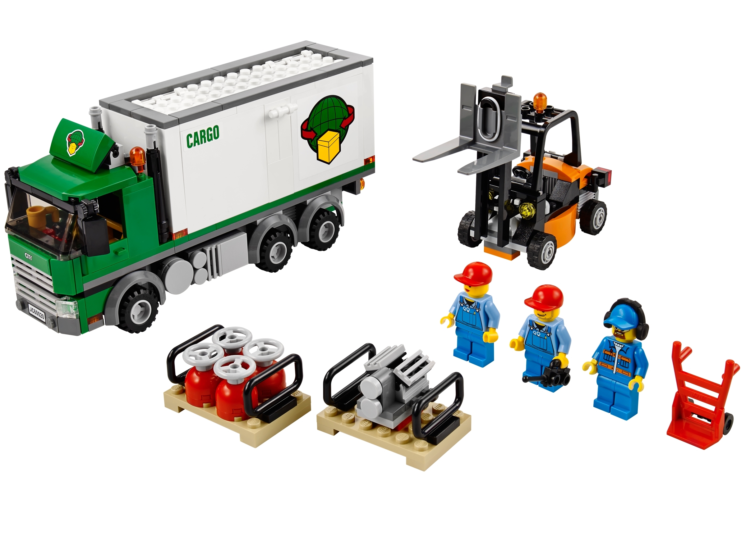LEGO set 60020-1 Cargo Truck - Image 1