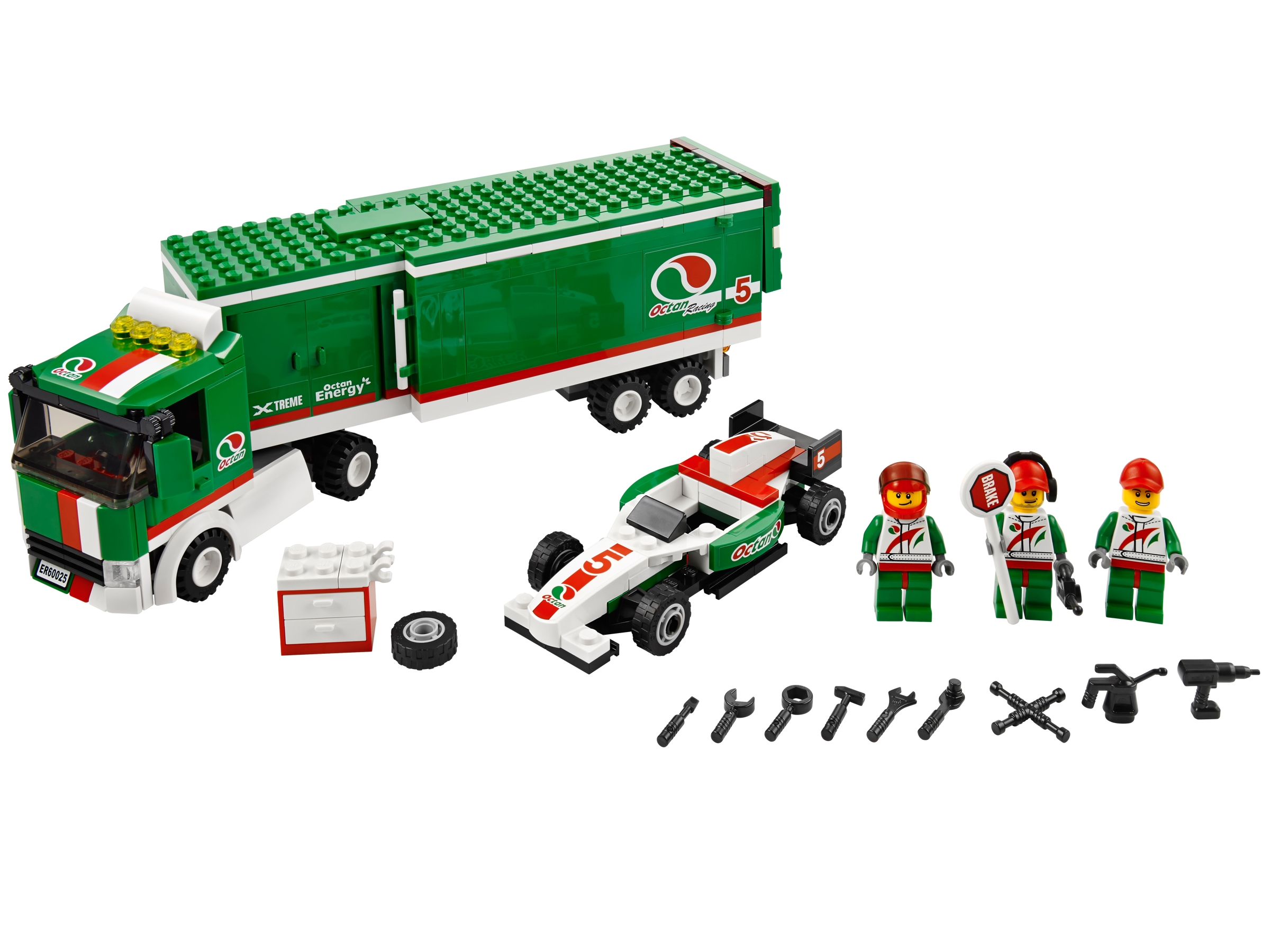 LEGO set 60025-1 Grand Prix Truck - Image 1