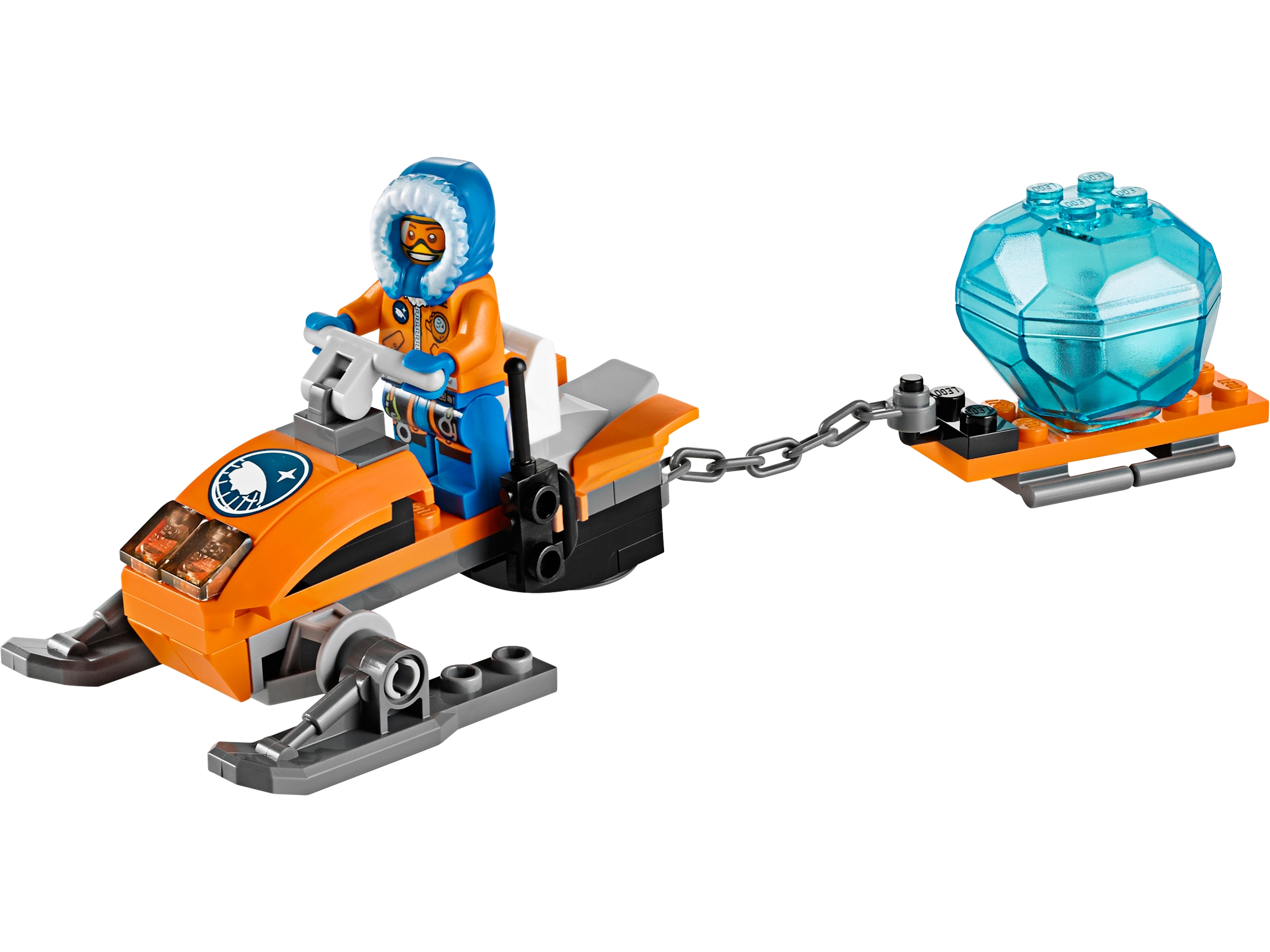 LEGO set 60032-1 Arctic Snowmobile - Image 1