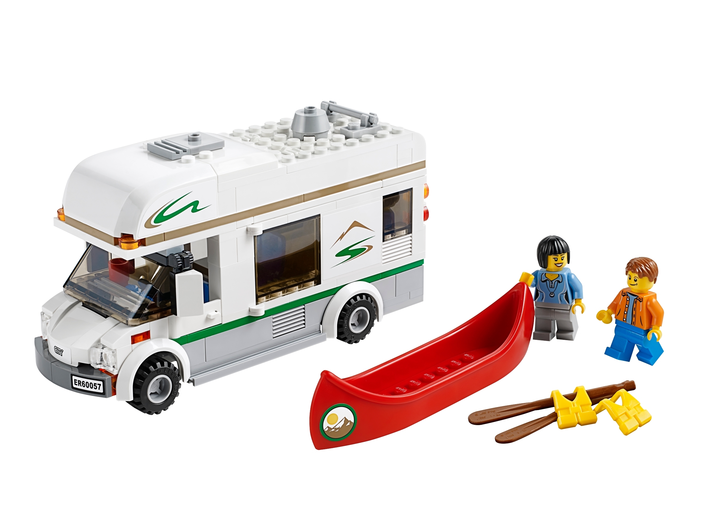 LEGO set 60057-1 Camper Van - Image 1