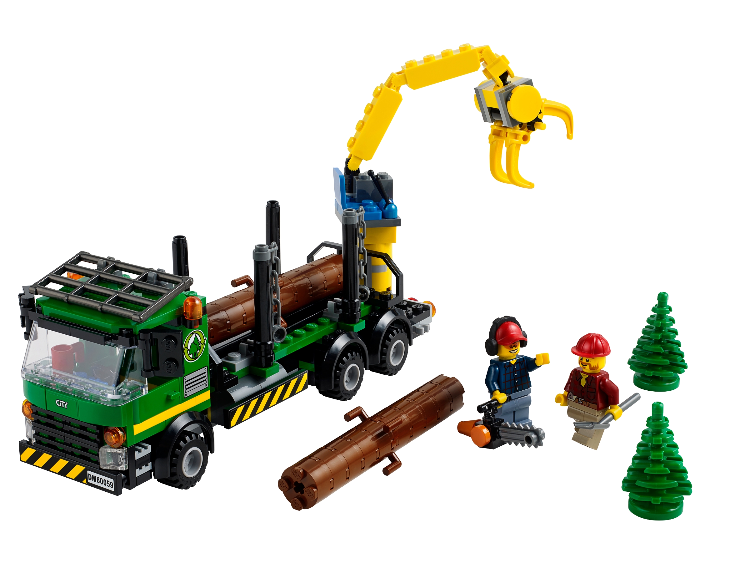 LEGO set 60059-1 Logging Truck - Image 1