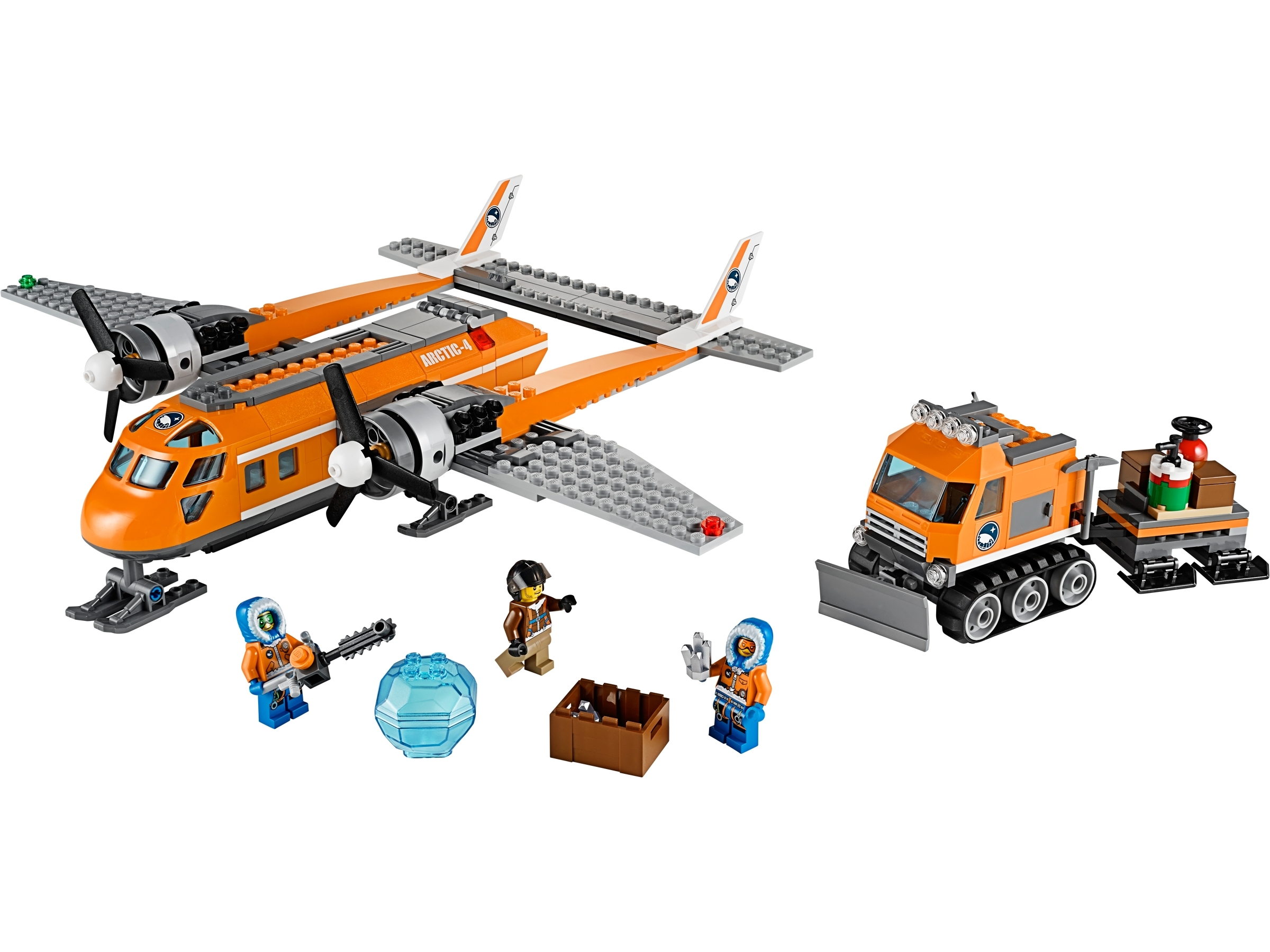 LEGO set 60064-1 Arctic Supply Plane - Image 1