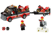 LEGO set 60084-1 Racing Bike Transporter - Image 1