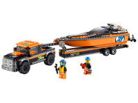 LEGO set 60085-1 4x4 with Powerboat - Image 1