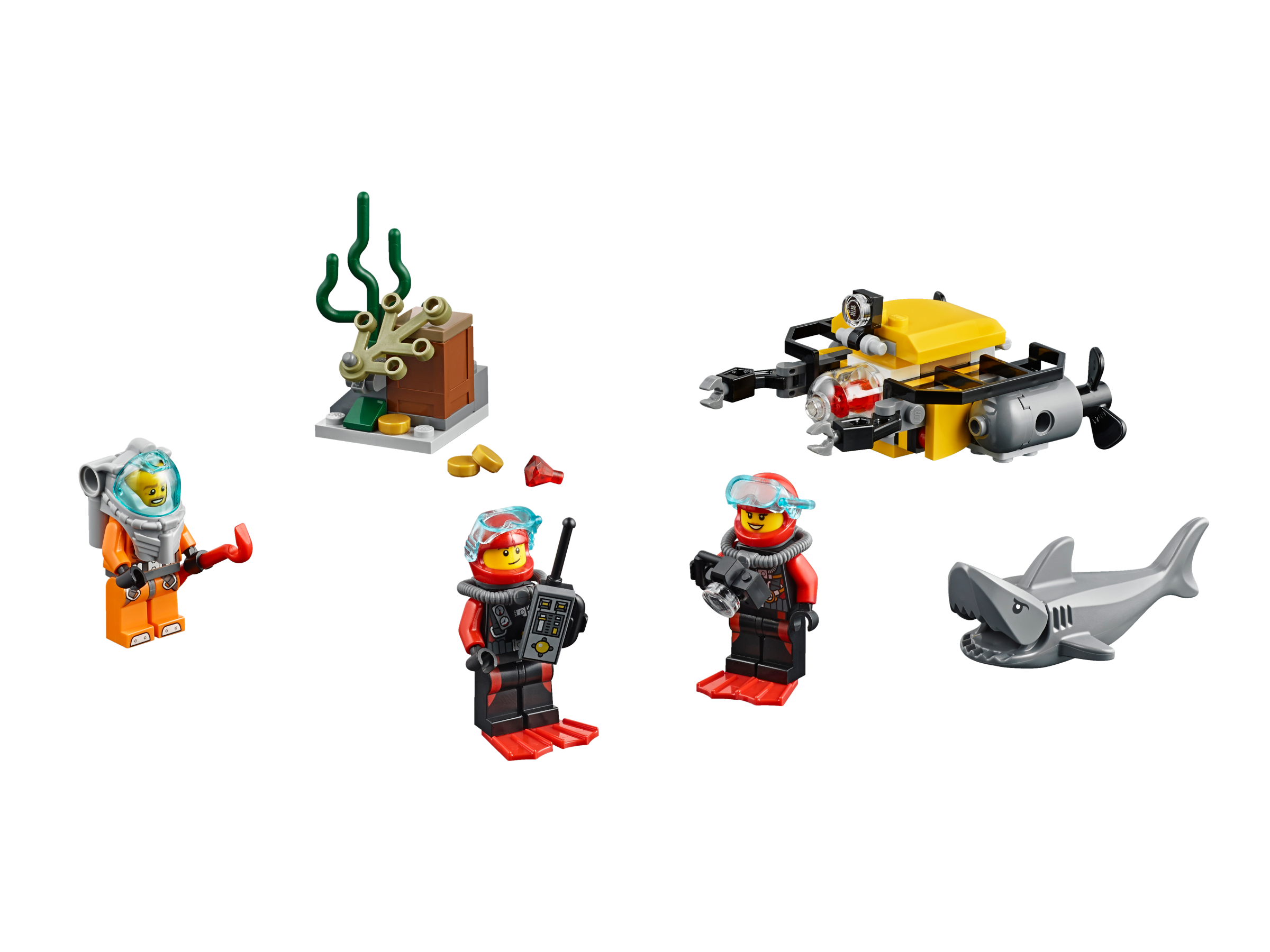 LEGO set 60091-1 Deep Sea Starter Set - Image 1