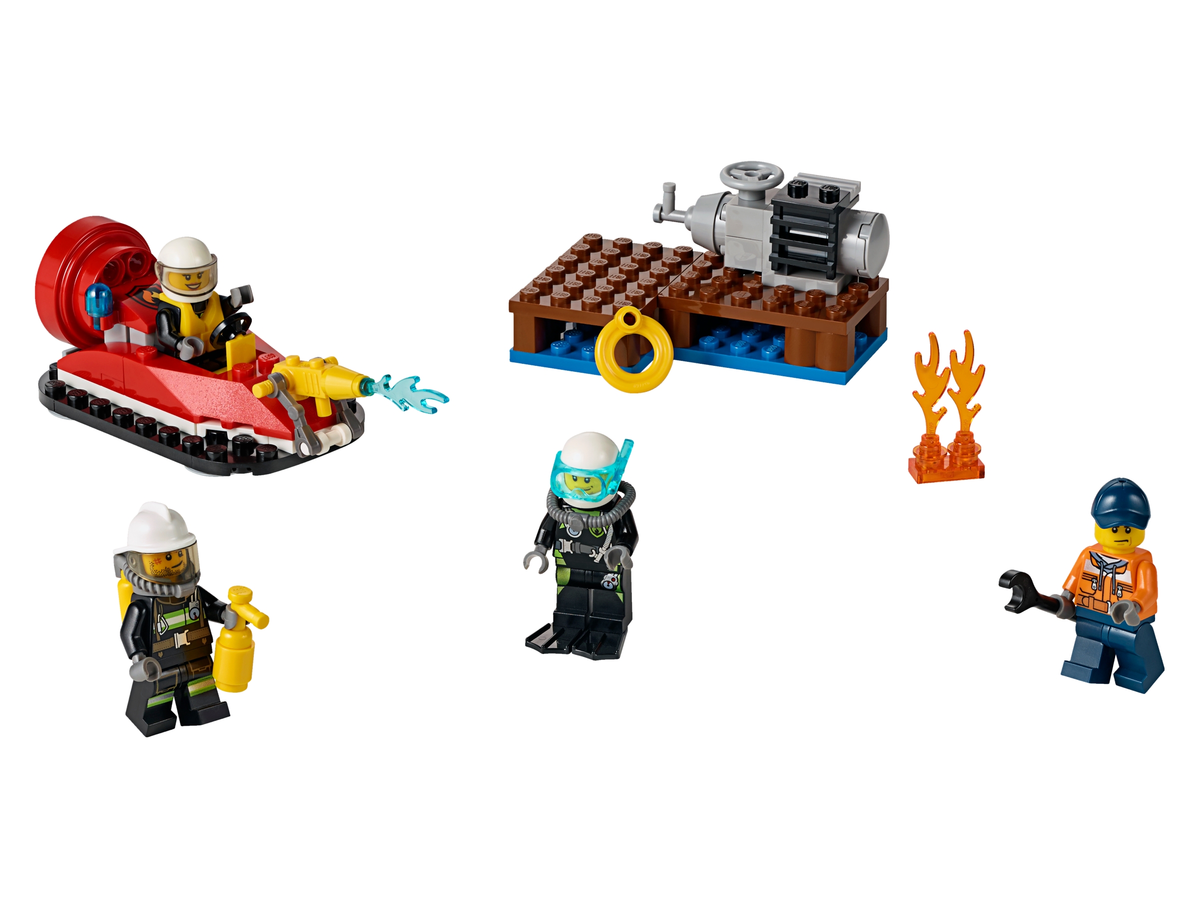 LEGO set 60106-1 Fire Starter Set - Image 1