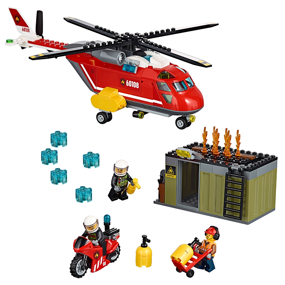LEGO set 60108-1 Fire Response Unit - Image 1