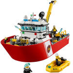 LEGO set 60109-1 Fire Boat - Image 5