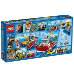 LEGO set 60109-1 Fire Boat - Image 6