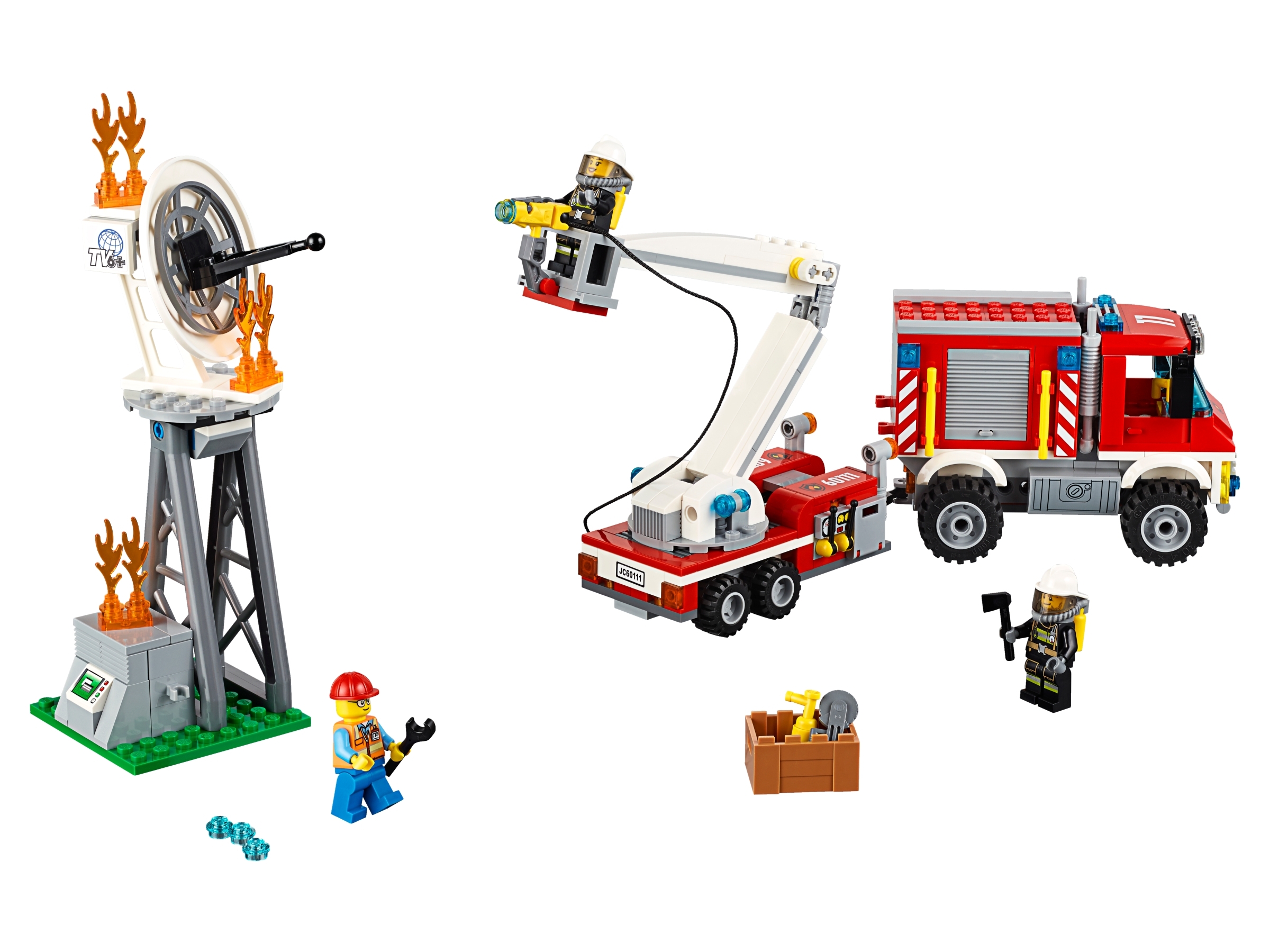 LEGO set 60111-1 Fire Utility Truck - Image 1