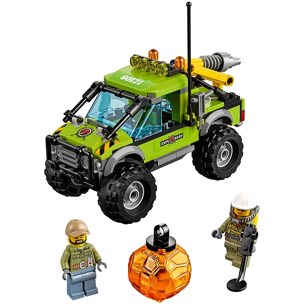 LEGO set 60121-1 Volcano Exploration Truck - Image 1