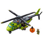 LEGO set 60123-1 Volcano Supply Helicopter - Image 6