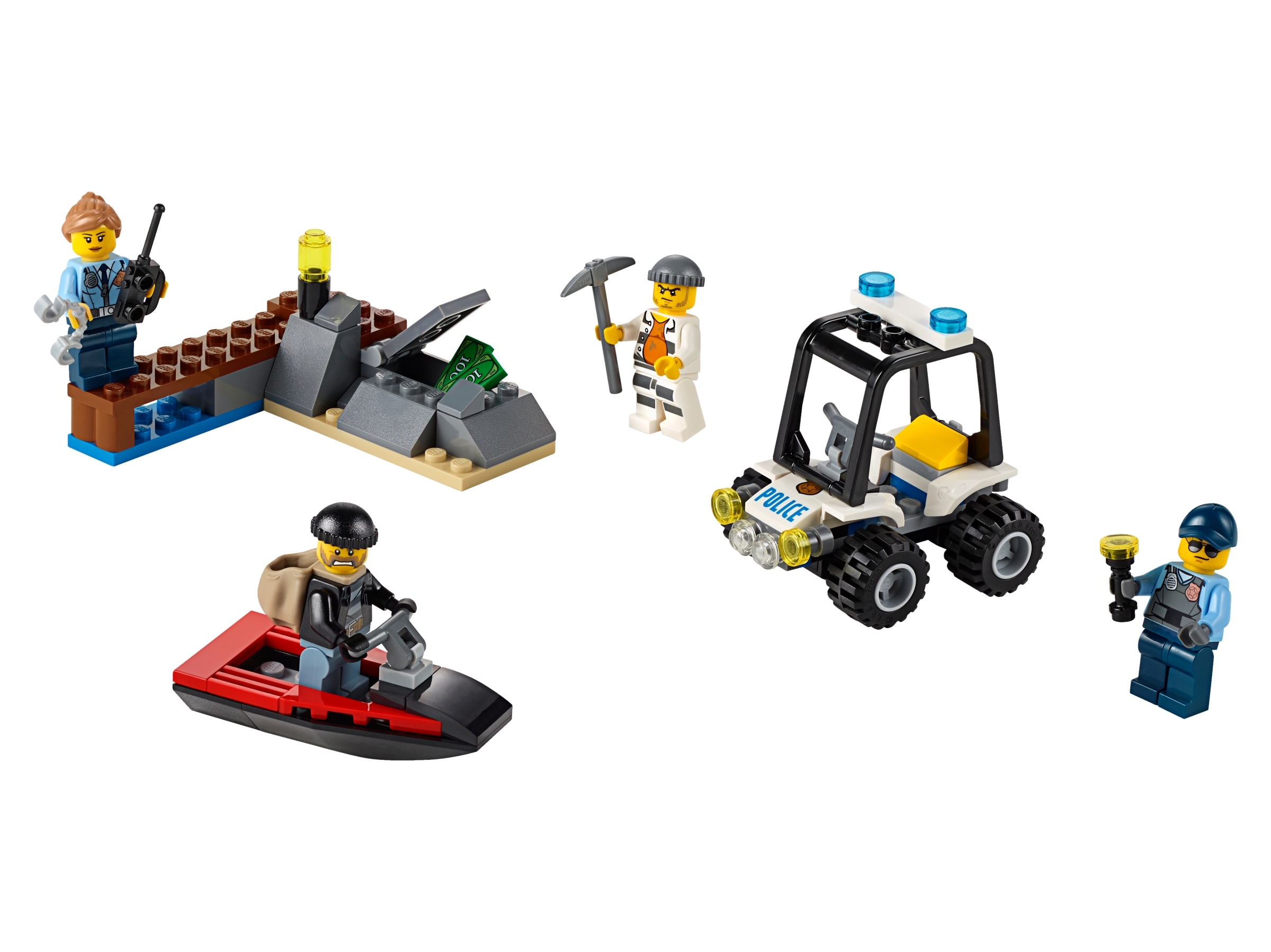 LEGO set 60127-1 Prison Island Starter Set - Image 1