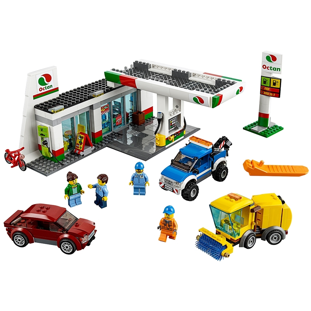 LEGO set 60132-1 Service Station - Image 1