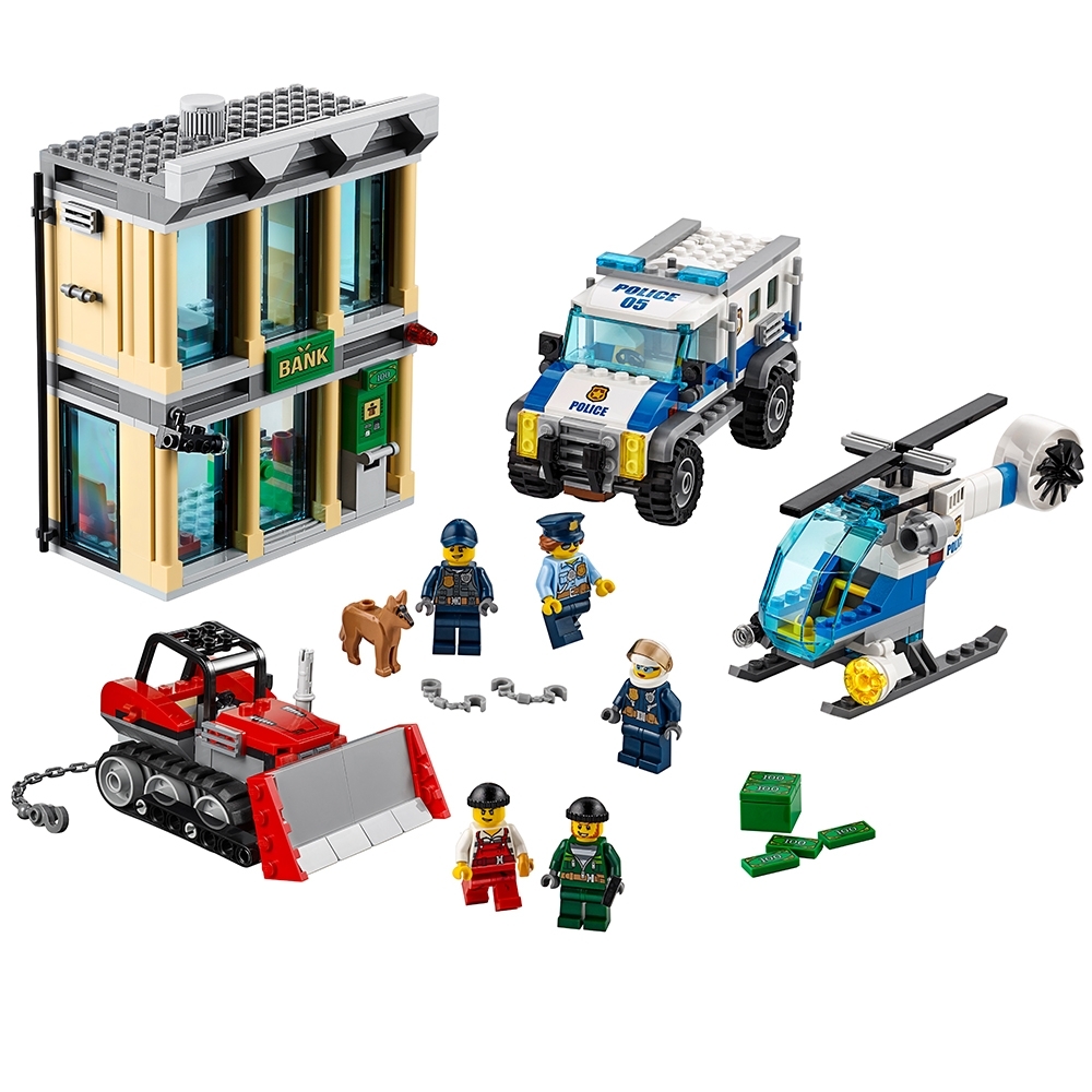 LEGO set 60140-1 Bulldozer Break-In - Image 1