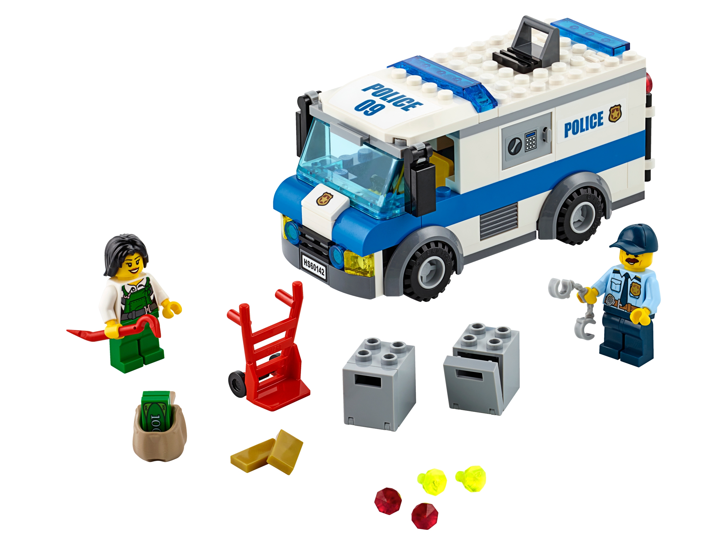 LEGO set 60142-1 Money Transporter - Image 1