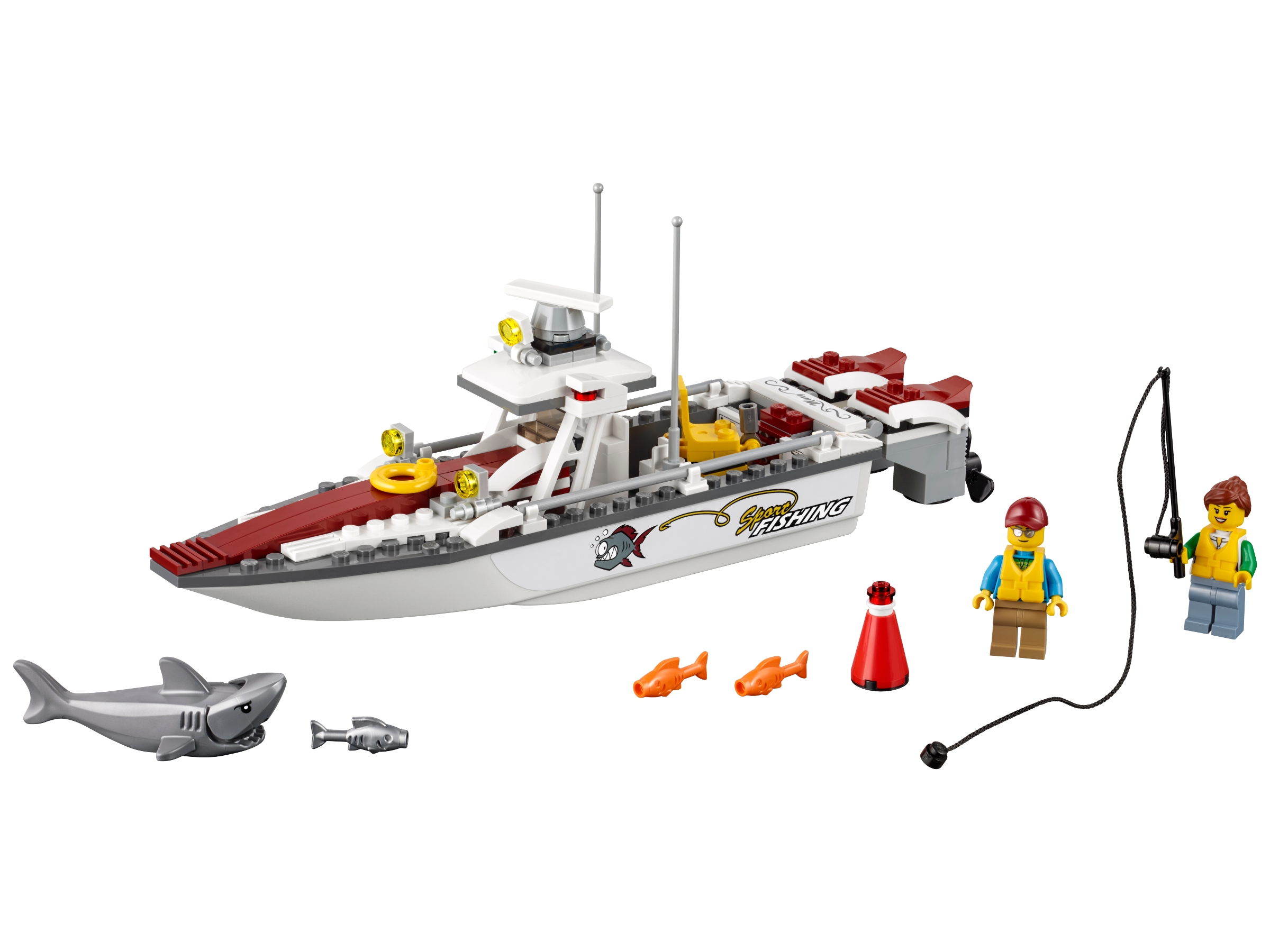 LEGO set 60147-1 Fishing Boat - Image 1