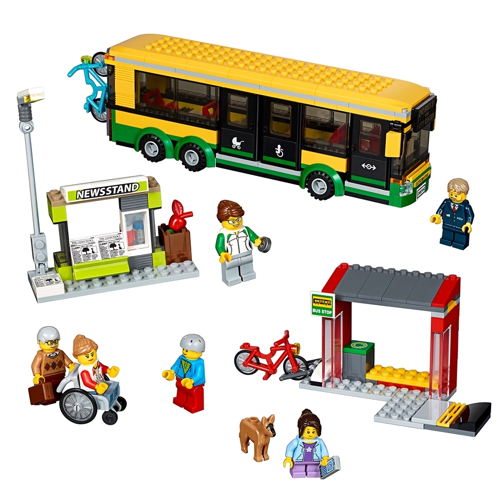 LEGO set 60154-1 Bus Station - Image 1