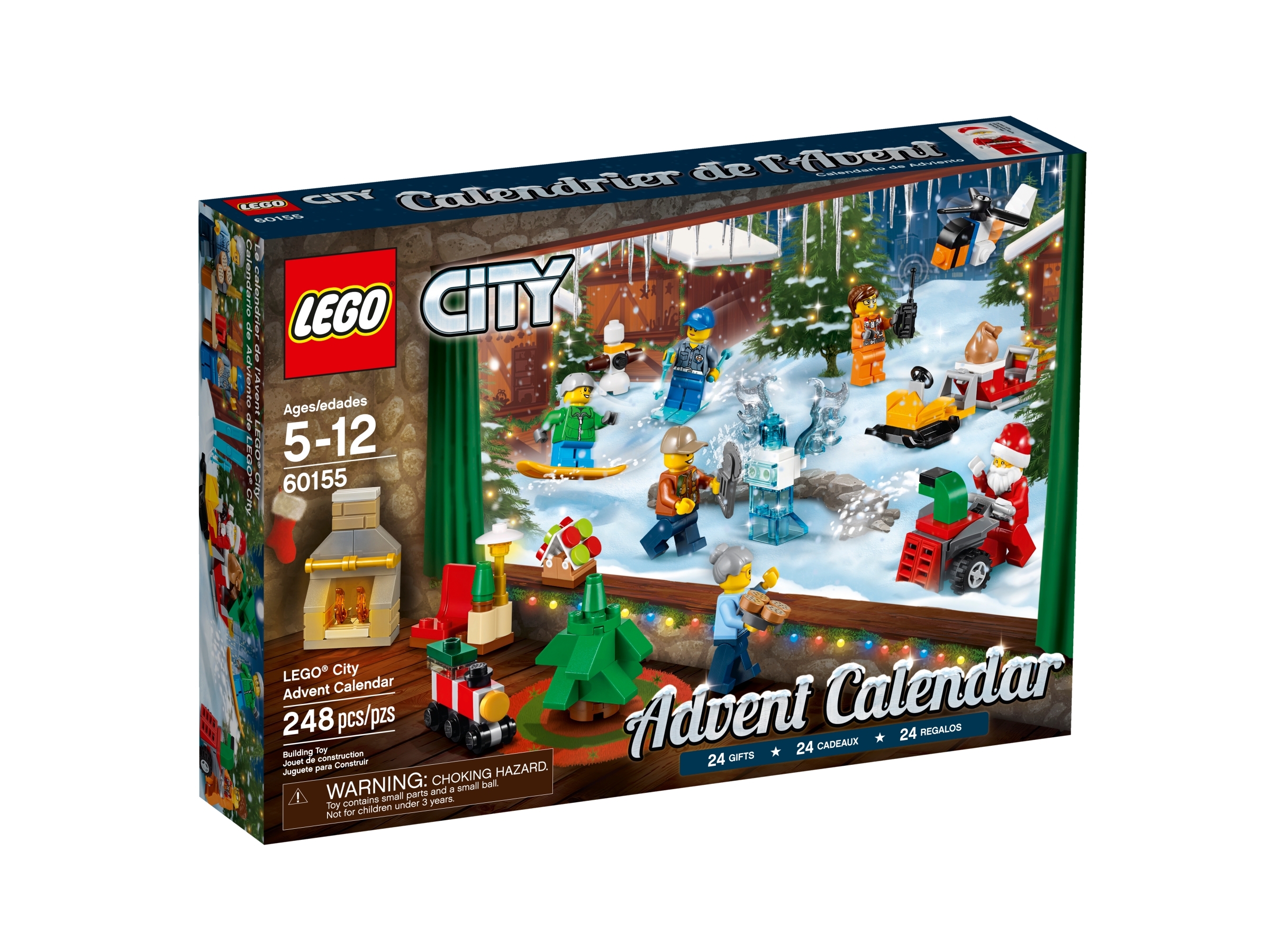 LEGO set 60155-1 City Advent Calendar 2017 - Image 1