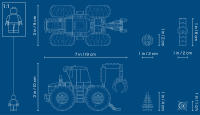 LEGO set 60181-1 Forest Tractor - Image 5