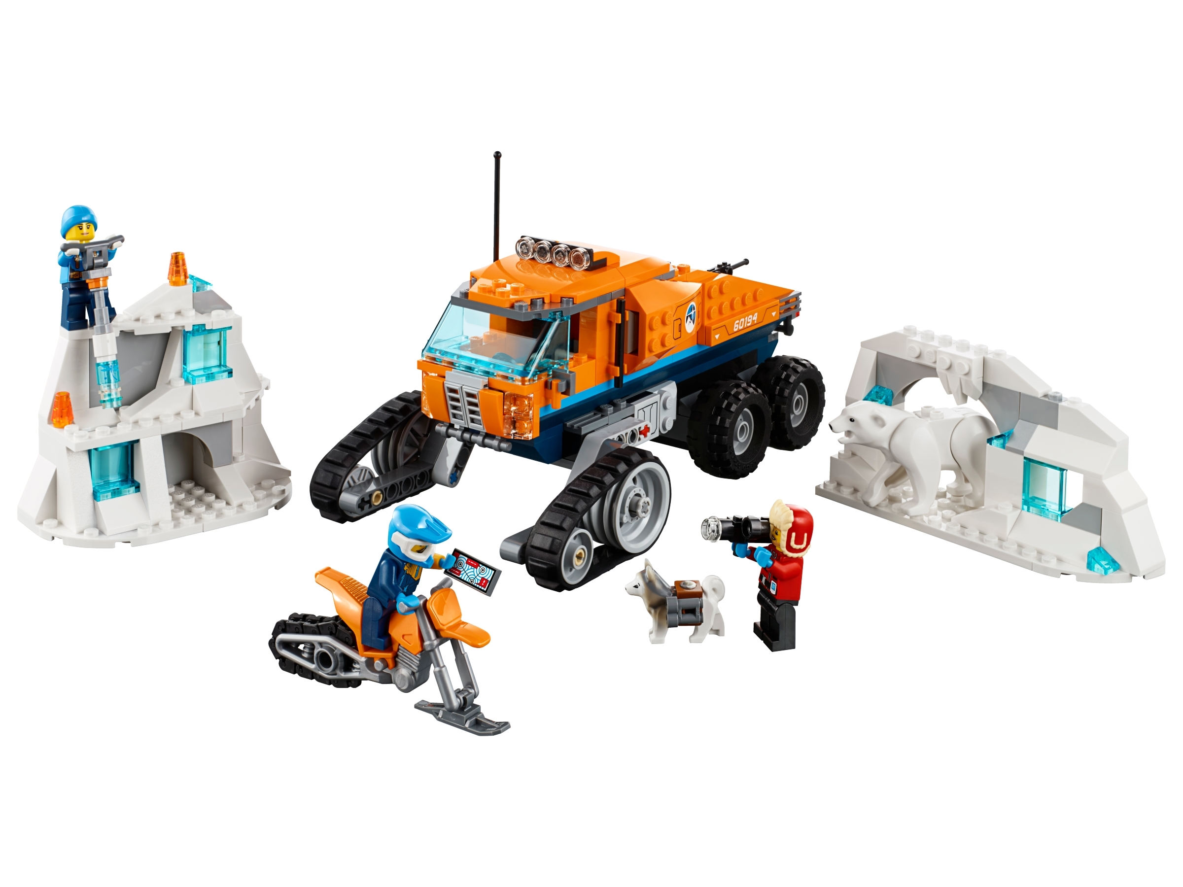 LEGO set 60194-1 Arctic Scout Truck - Image 1