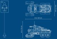 LEGO set 60194-1 Arctic Scout Truck - Image 3