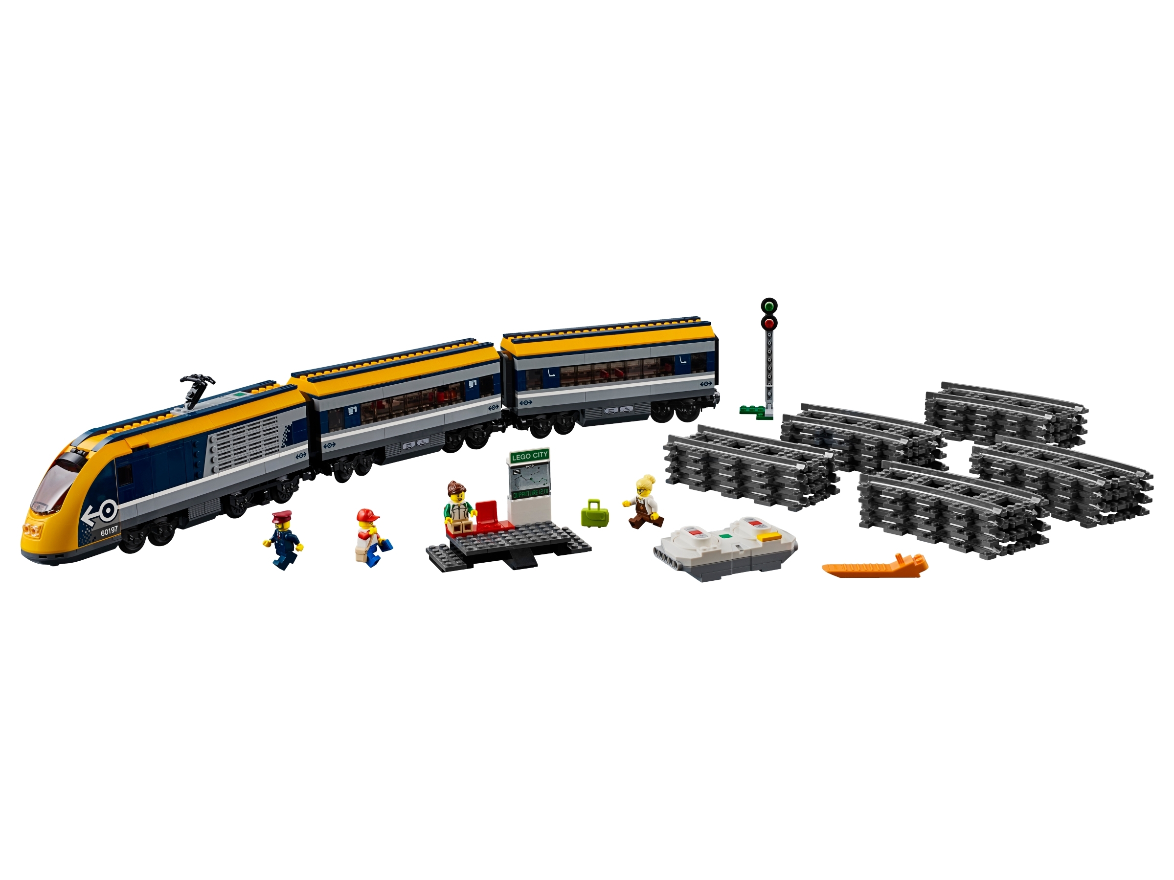 LEGO set 60197-1 Passenger Train - Image 1