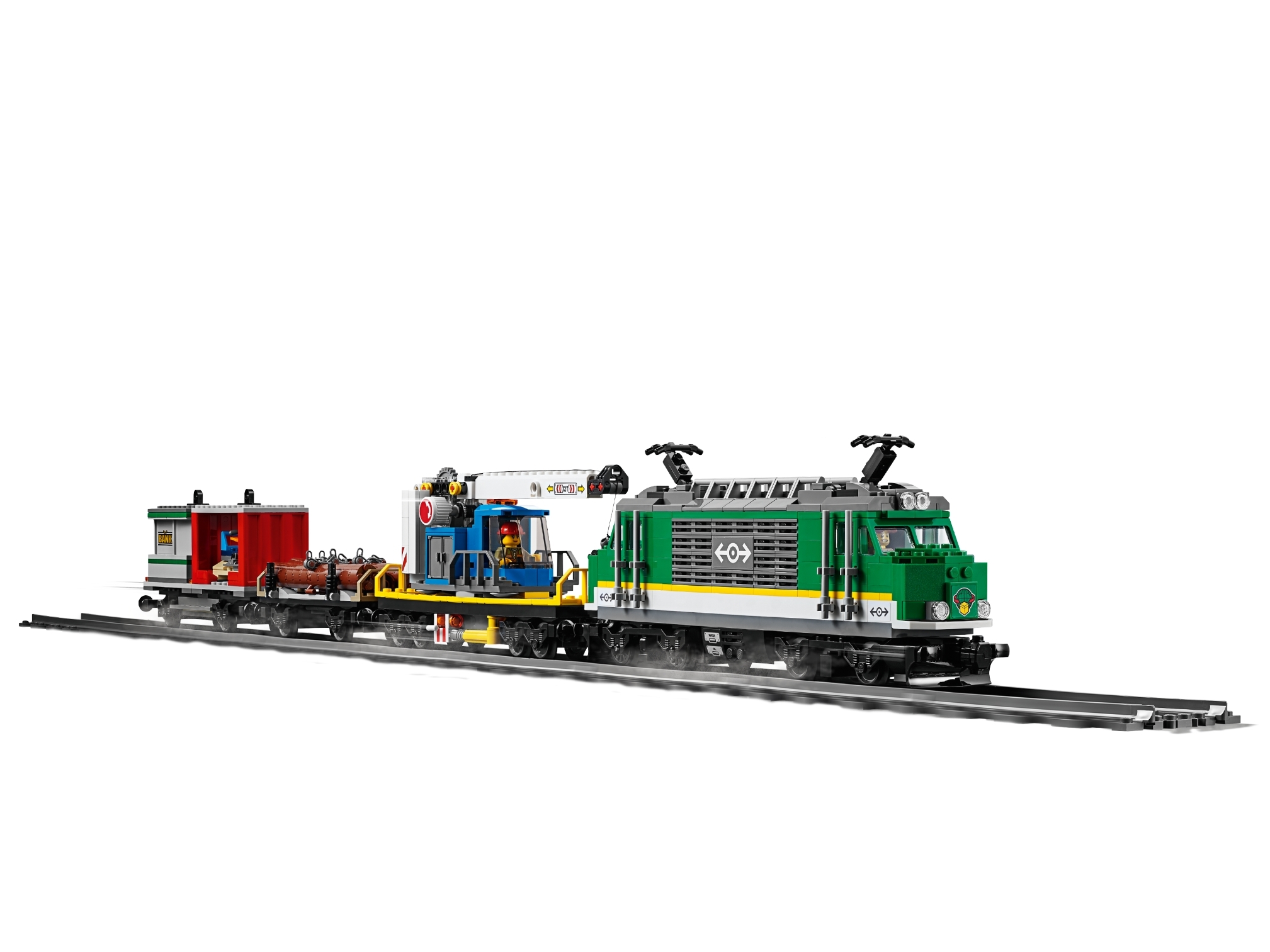 LEGO set 60198-1 Cargo Train - Image 1