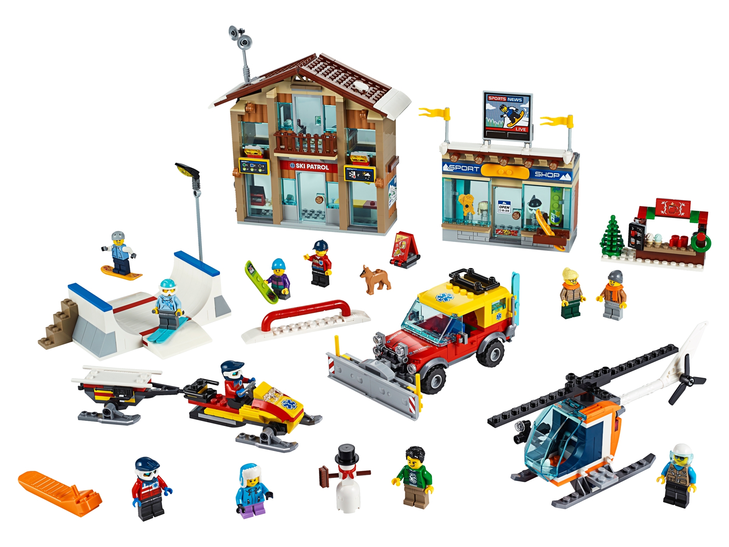 LEGO set 60203-1 Ski Resort - Image 1