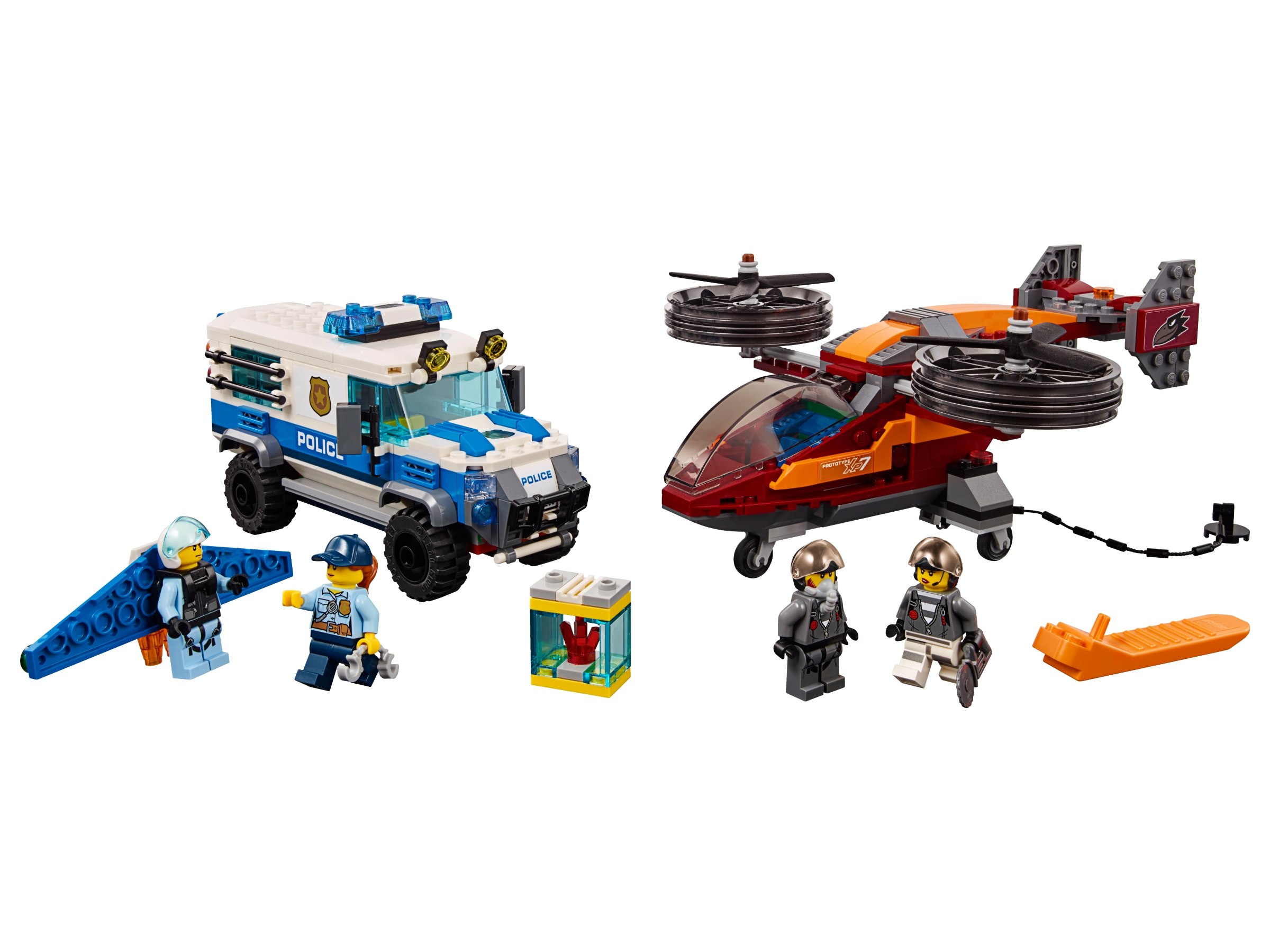 LEGO set 60209-1 Sky Police Diamond Heist - Image 1