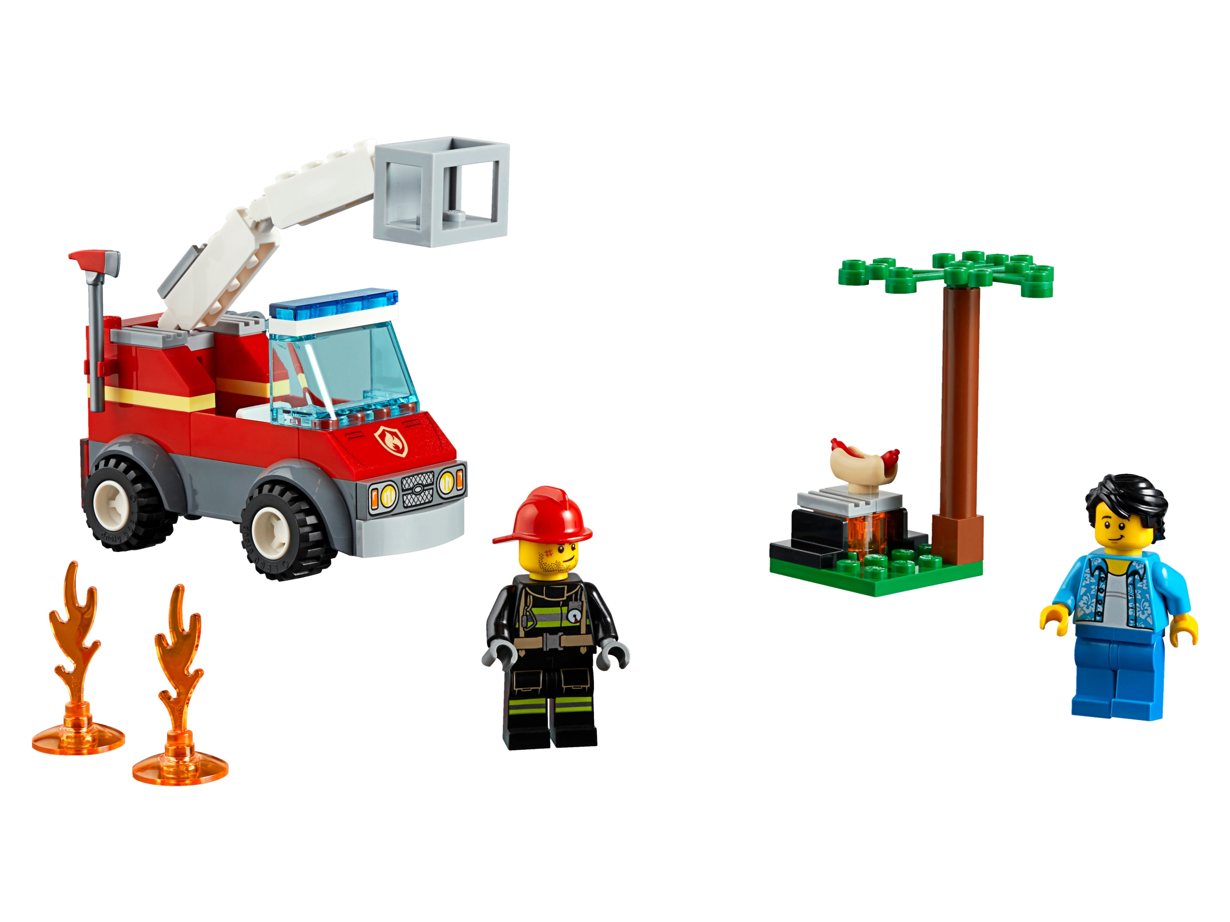 LEGO set 60212-1 Barbecue Burn Out - Image 1