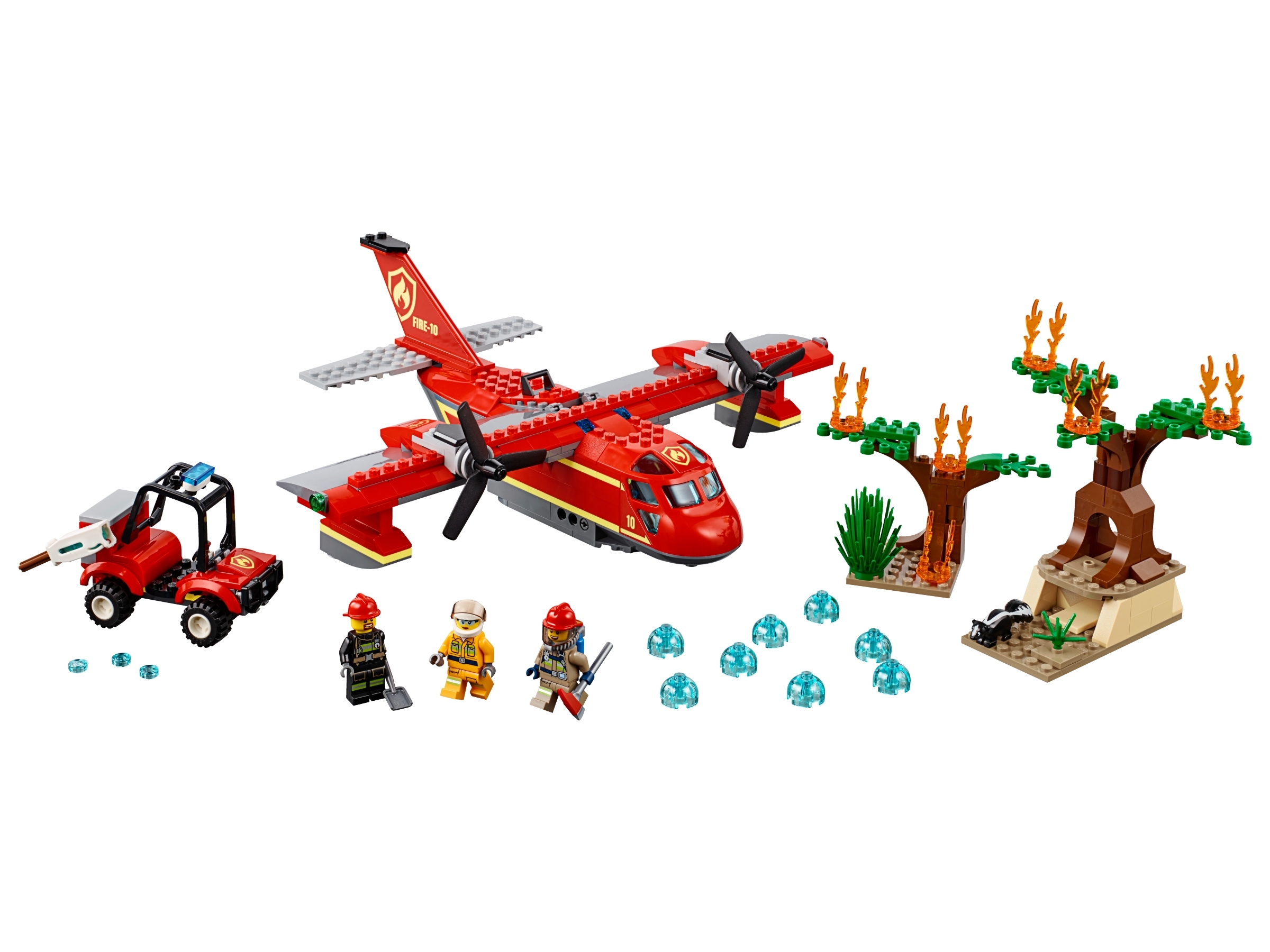 LEGO set 60217-1 Fire Plane - Image 1