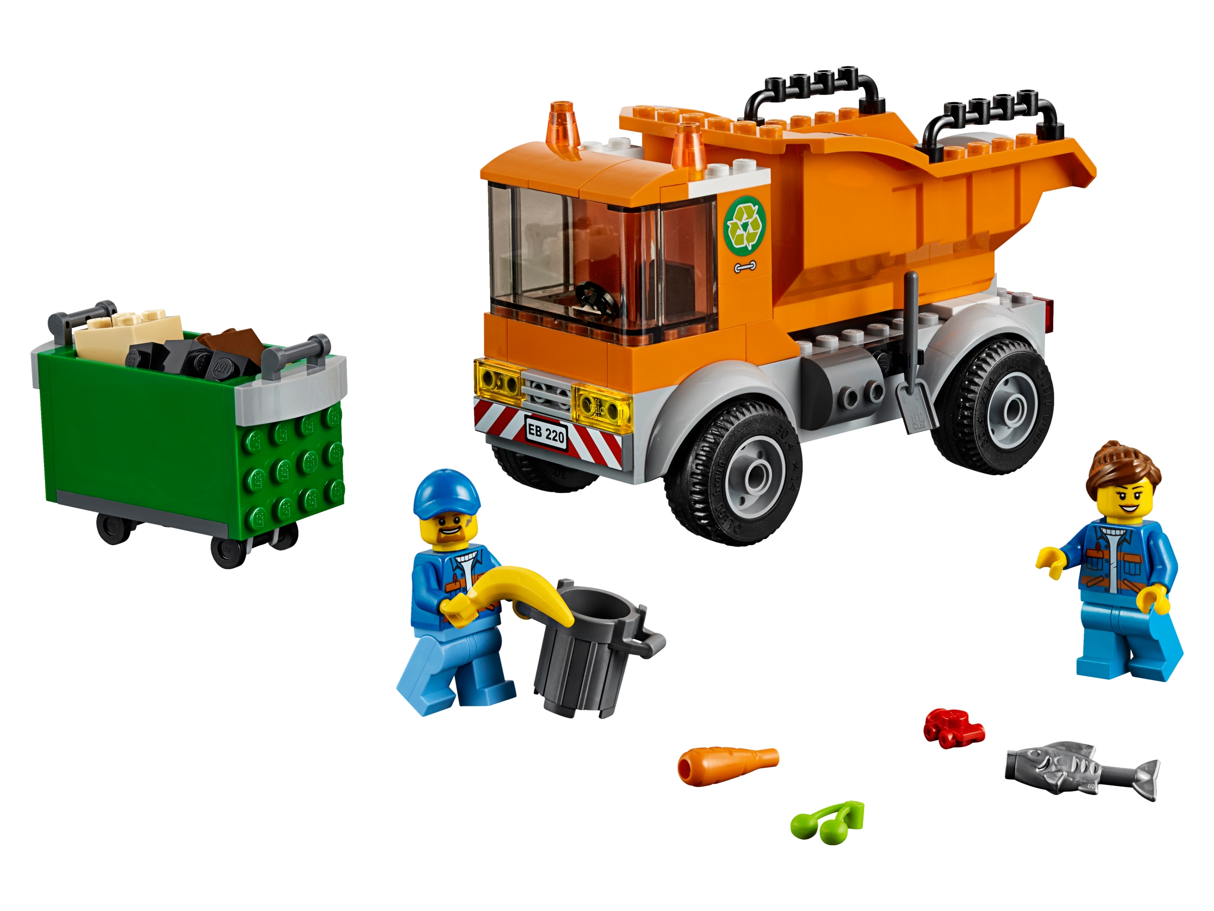 LEGO set 60220-1 Garbage Truck - Image 1