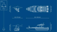 LEGO set 60221-1 Diving Yacht - Image 8