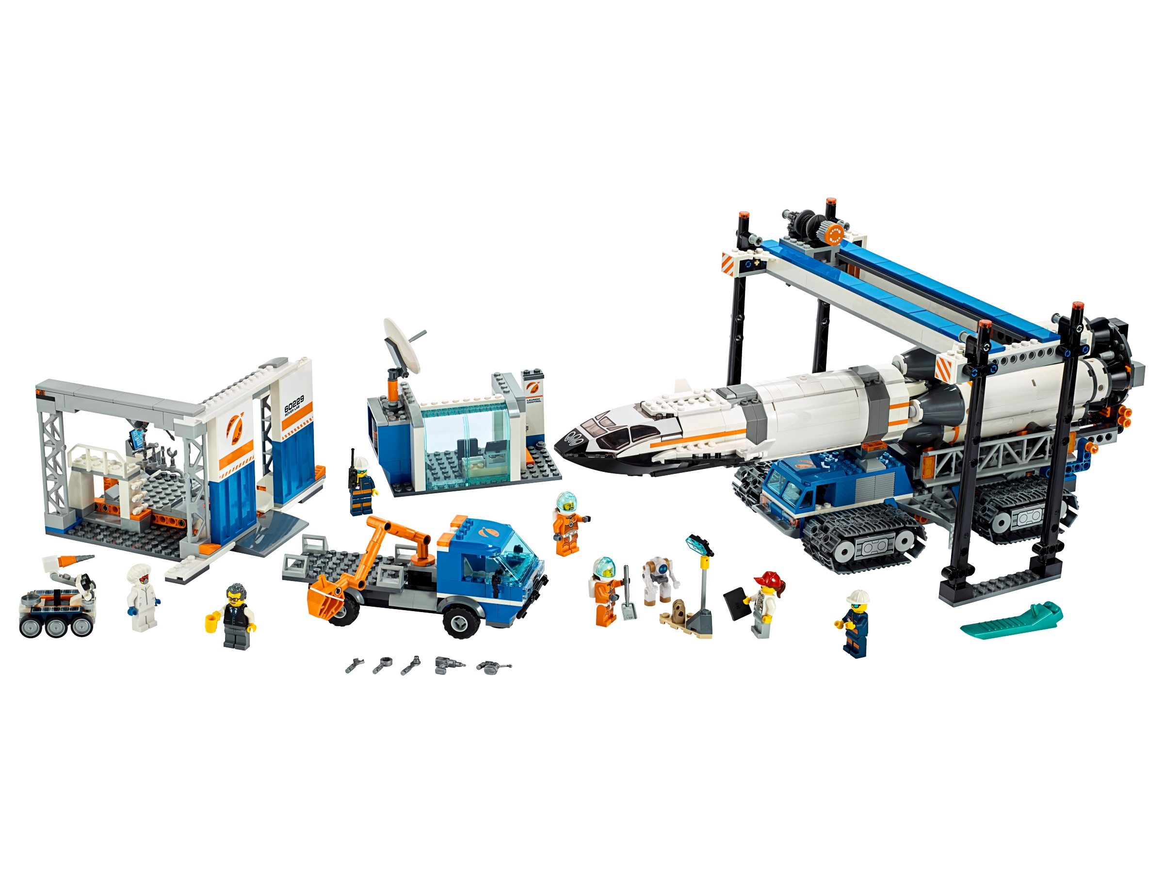 LEGO set 60229-1 Rocket Assembly & Transport - Image 1