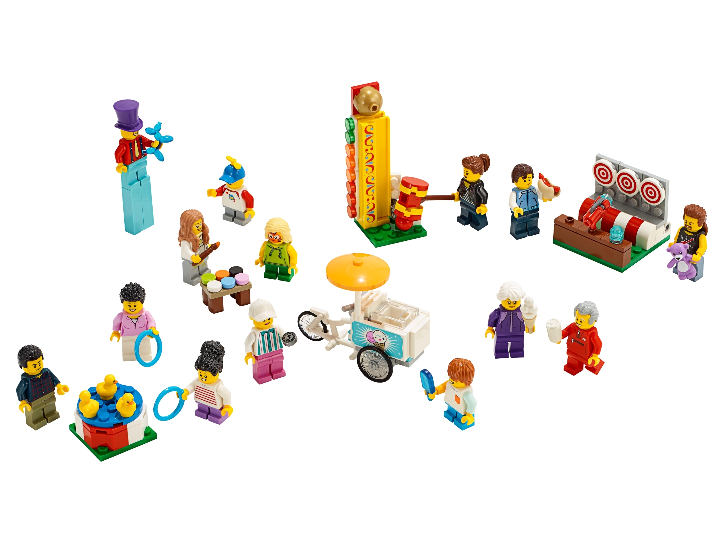 LEGO set 60234-1 People Pack - Fun Fair - Image 1