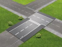 LEGO set 60236-1 Straight and T-junction - Image 4