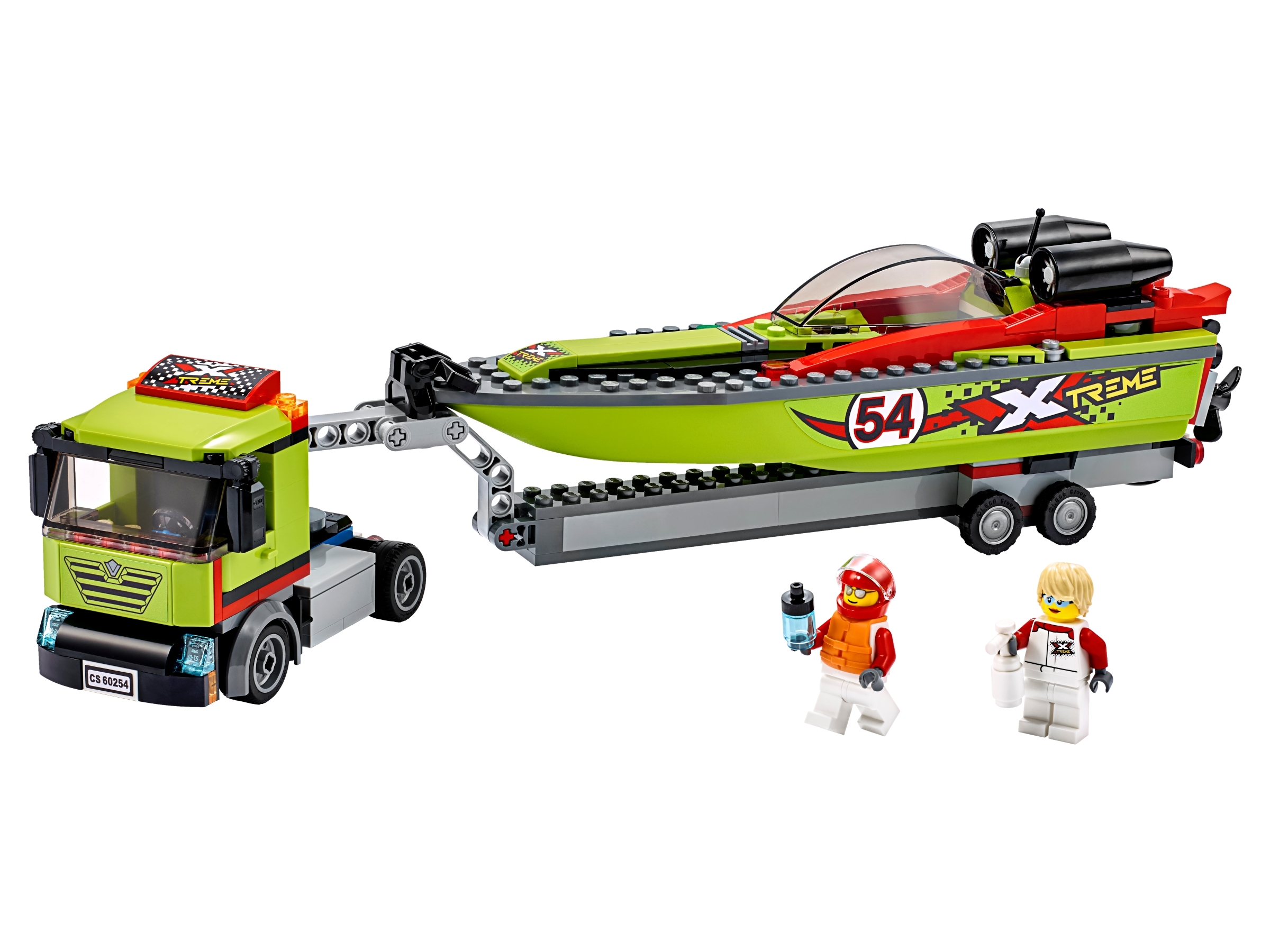 LEGO set 60254-1 Race Boat Transporter - Image 1