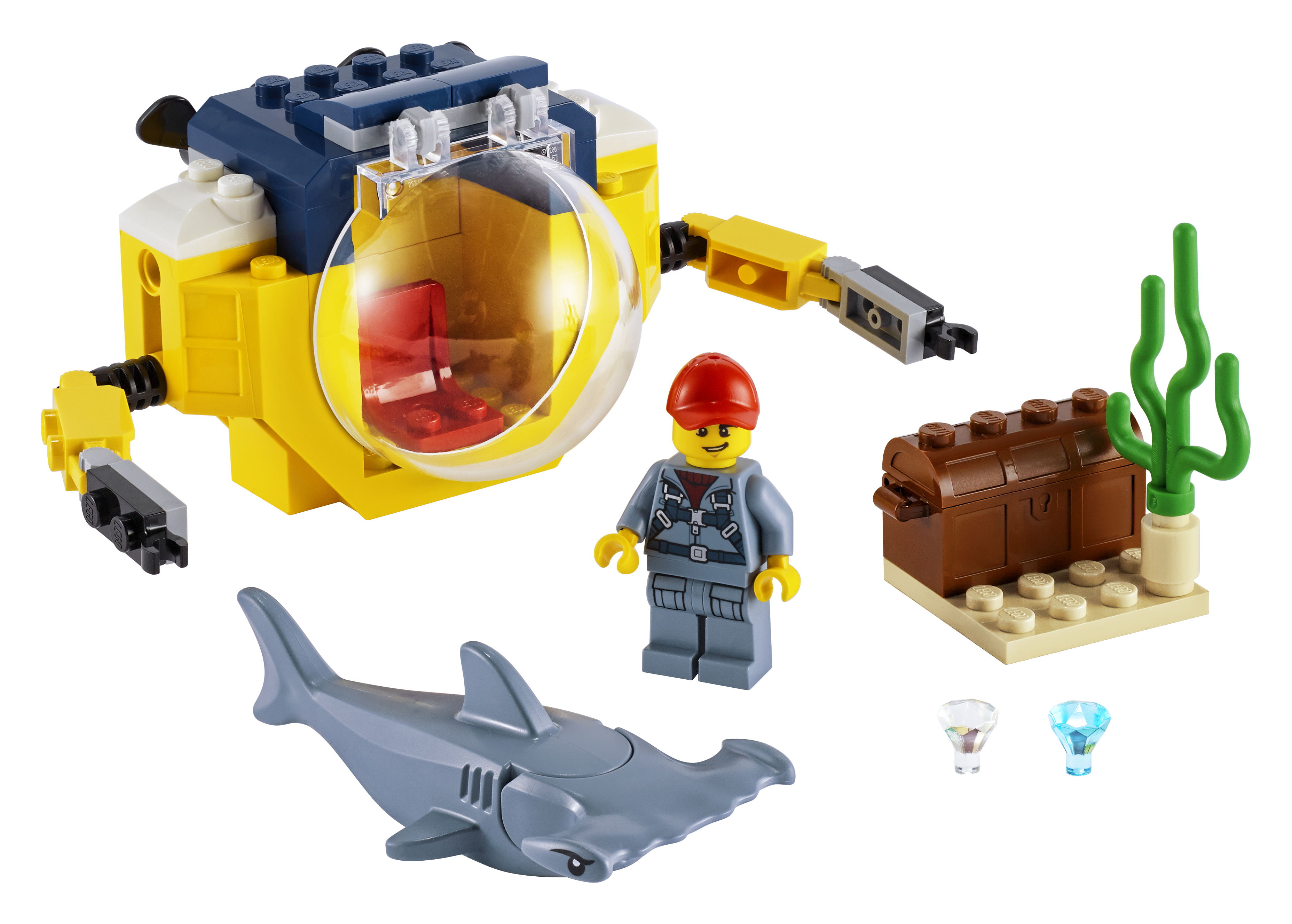 LEGO set 60263-1 Ocean Mini-Submarine - Image 1