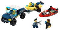 LEGO set 60272-1 Elite Police Boat Transport - Image 1