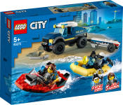LEGO set 60272-1 Elite Police Boat Transport - Image 2